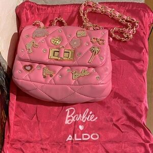 NWOT Barbie x Aldo Baby Pink Crossbody Purse